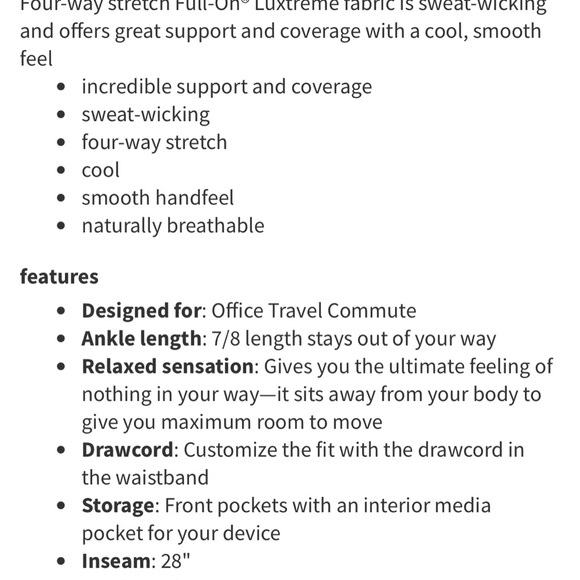 Lululemon On The Fly Pants - Picture 6 of 6